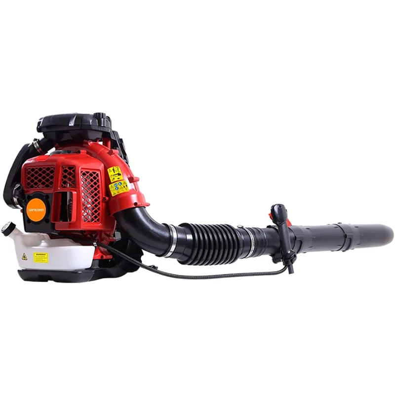 

80CC Gas Powered Backpack Leaf Blower 900CFM, Powerful 206MPH Extreme Duty 2-Cycle Petrol Powered Leaf blowers for Lawn/Garden