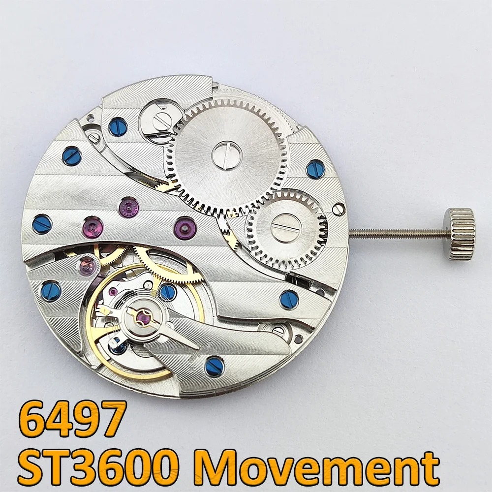 

Механизм ST3600, высокоточный, 17 камней, замена механизма ETA 6497, подходит для часов с механизмом ST3600 6497, аксессуар для часов.