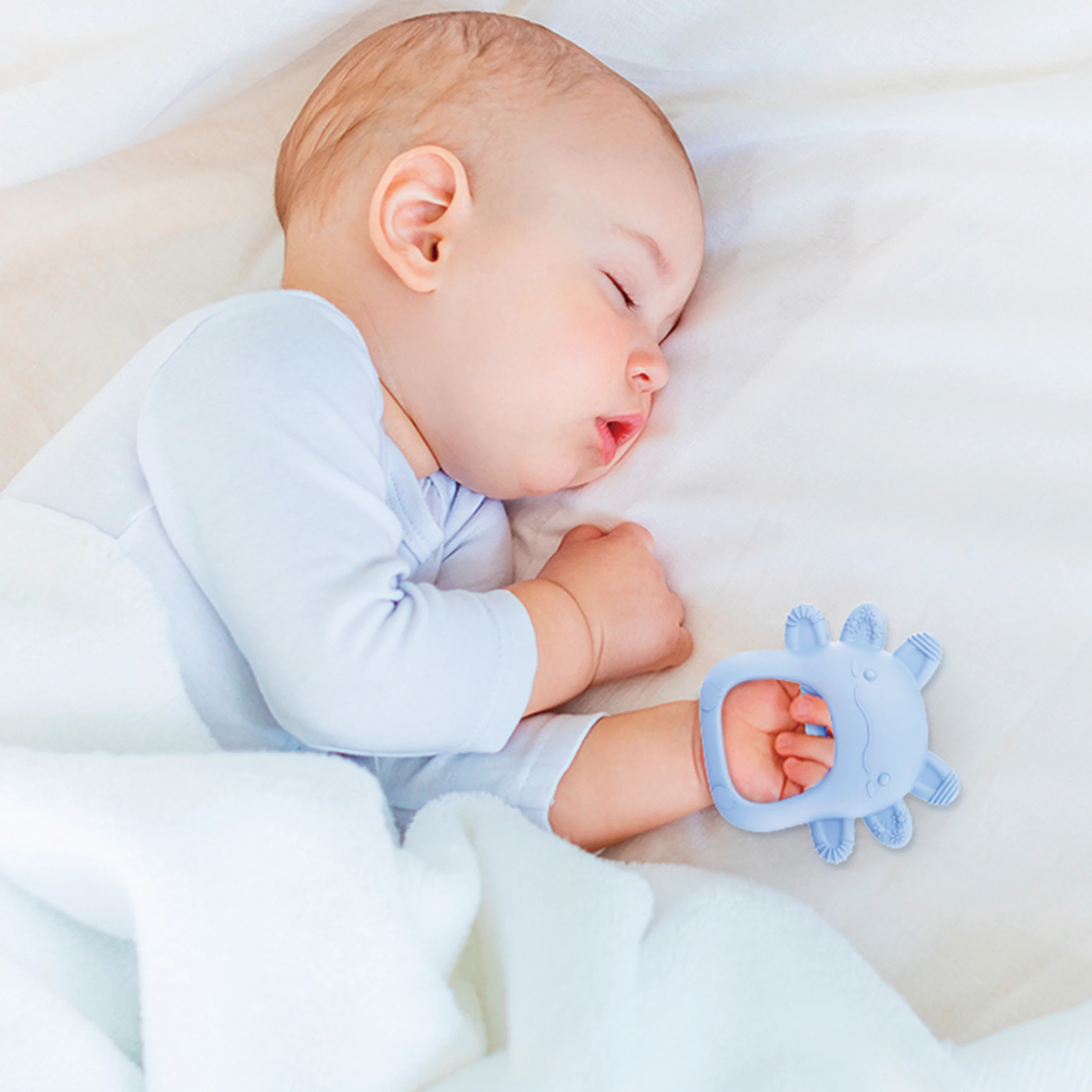 1pc 귀여운 악솔롯 아기 실리콘 장갑 치아발육기, 식 - Baby Teethers 리뷰 및 가격