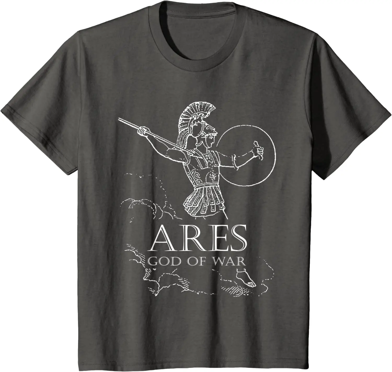 Ares War God Greek Mythology Men T-Shirt Short Sleeve Casual Cotton O-Neck Summer T Shirt Size S-3XL