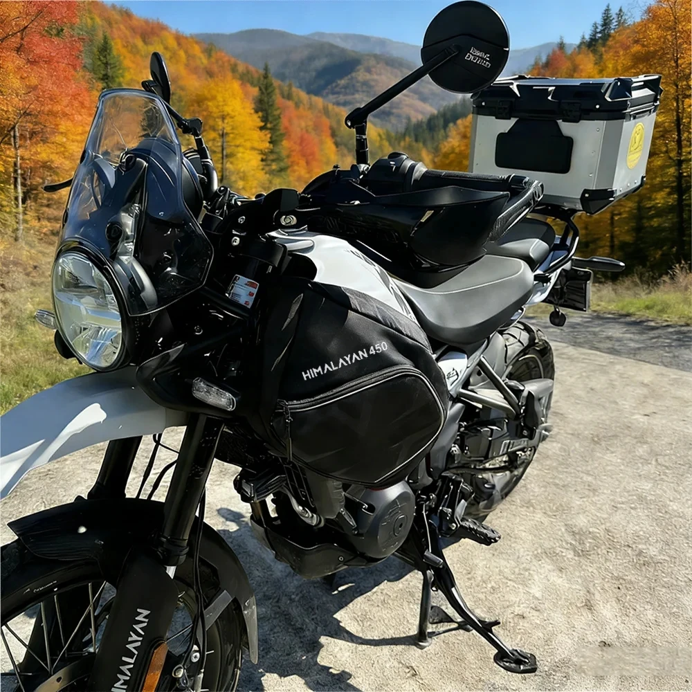 FOR Himalayan 450 Motorcycle Frame Bumper Repair Tool Bag For Royal Enfield Himalayan450 2024- Crash Bars Bags Waterproof Travel