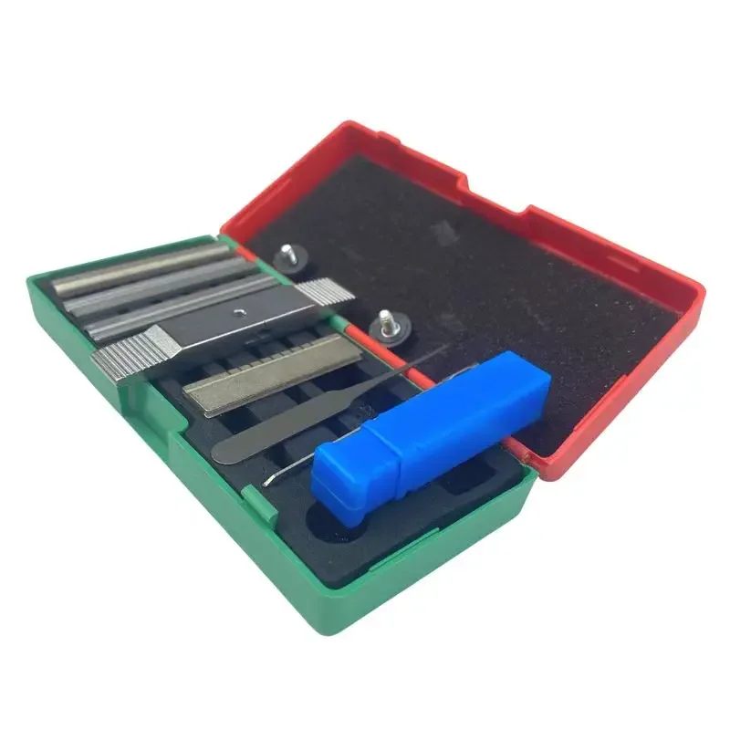Imagem -03 - Serralheiro Ferramenta Suprimentos Kit de Acessórios de Reparação 3-head Tin Foil Tools Conjunto Completo Boa Qualidade ab Caixa