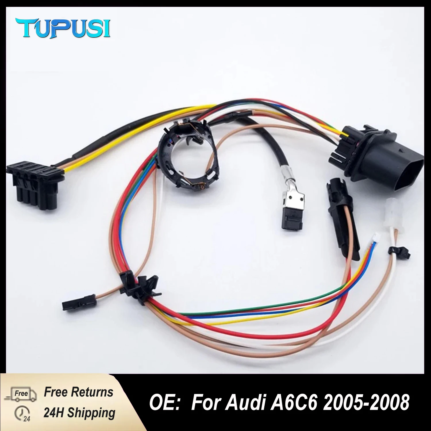 

No AFS For Audi A6 C6 2005-2008 HID Headlight Xenon headlight Harness Internal Wiring assembly