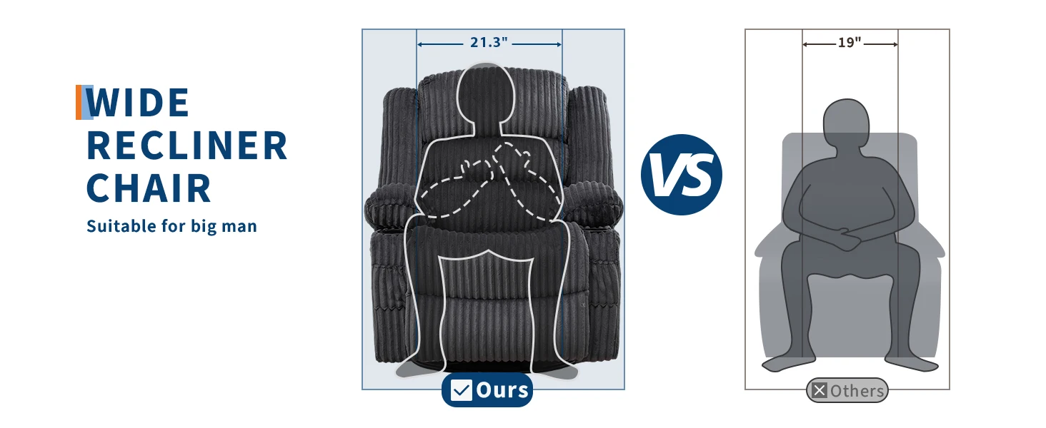 Swivel Rocking Recliner Chair
