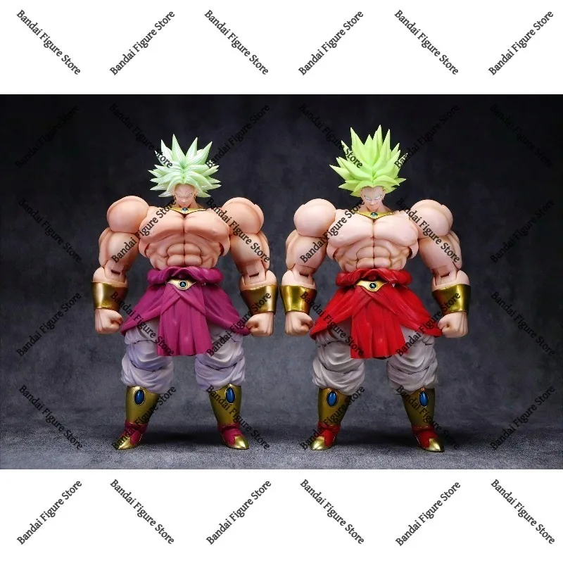 In Stock TK CUSTOM TK017 TK018 Broly Head Sculpt Set SHF Compatible Dragon Ball Z Action Figure Accessories Collection Toy Gift view 3