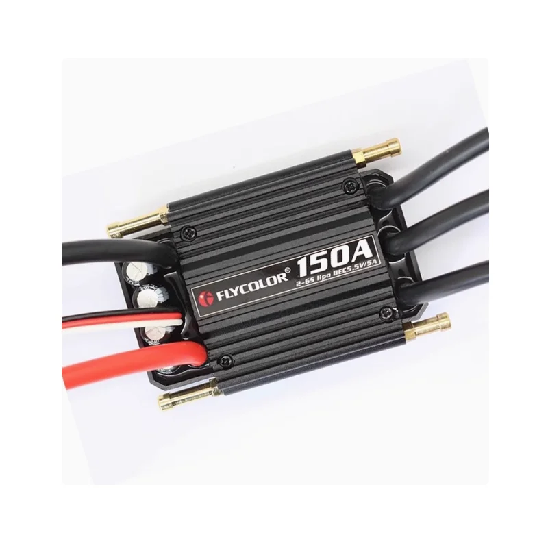 Flycolor 90A/150A Бесщеточный регулятор скорости ESC Программирующая карта 2-6S Lipo BEC 5,5 В/5 А для радиоуправляемой лодки