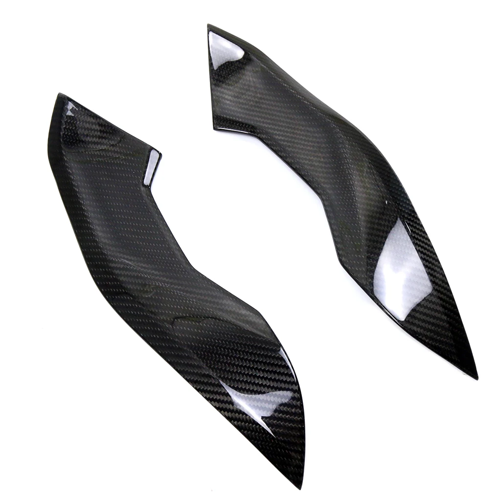 Motorcycle Body Fairing Kits Side Panel Spoilers Modification 3K Pure Dry Carbon Fiber For BMW S1000RR 2019 2020  2021 2022