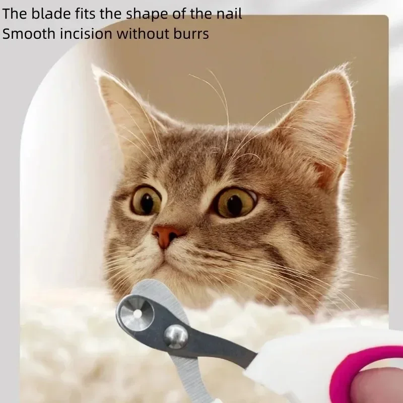 NEUE Haustiere Professionelle Katze Nagelknipser für Kleine Katze Hund Edelstahl Welpen Krallen Cutter Haustier Nagel Pflege Clippers Trimmer – Detail 5
