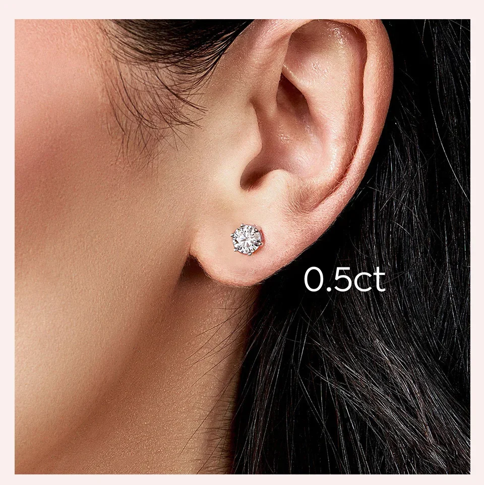 Thumbnail 3 - #79 Best Moissanite Earrings to Buy In 2026