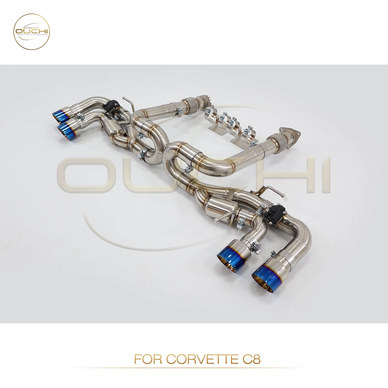 

OUCHI Exhaust Catback for Corvette C8 stainless steel Large diameter Electronic valve Support customization Today's Specials