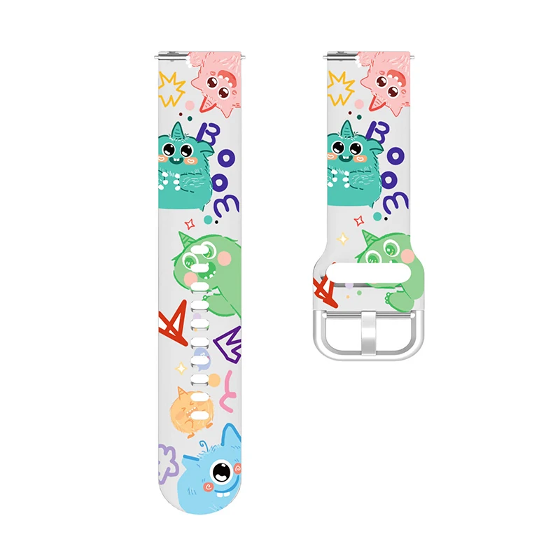 Watch Strap for Samsung Sanrios Hellokittys My Melody Cute Anime Cartoon Series 20 22 Mm Silicone Bracelet Wrist Band Watch Band