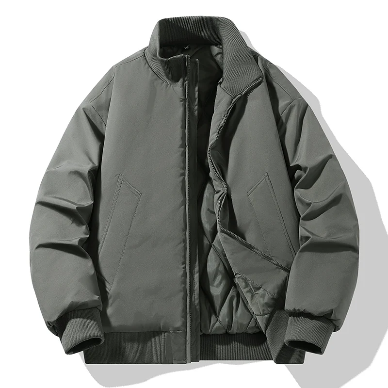 

Men's Fashion Windbreaker Parka Coat Overcoat Autumn Winter Windproof Casual Warm Hombre New Male Jacket Streetwear Outdoors