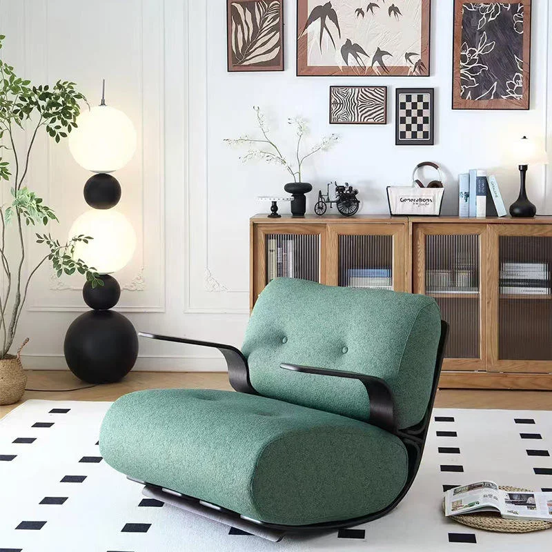 #Modern Luxury Relaxed-Feeling Sofa Chair, Living Room Backrest Single Seater, Mid-Century Minimalist Quality Armchair