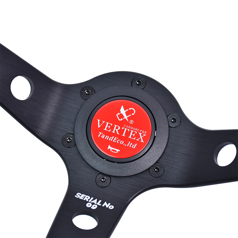 VERTEX STE-GDL Garage Drift Steering Wheel Beautiful Embroidery 320mm Collaboration Steering Wheel with GARASI DRIFT Brothers 4