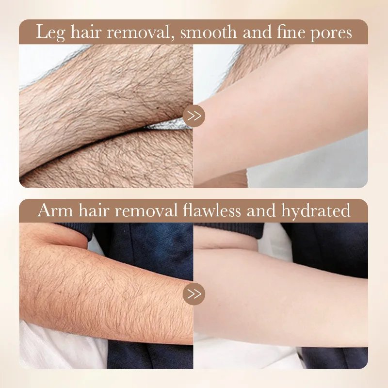 BIOAOUA الرجال والنساء لب الأرز كريم إزالة الشعر إزالة الشعر كريم غير مؤلم لإزالة الإبط الساقين الشعر العناية بالجسم الحلاقة