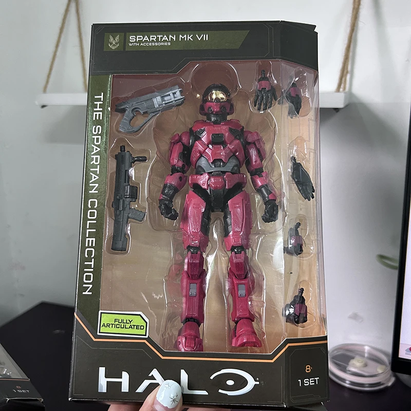 Jazwares Halo 5 nieskończona 1/12 Master Chief figurka Mjolnir Mark MK VI Gen 3 MK VII Palmer Jun-A266 zabawki Model postaci Yoroi