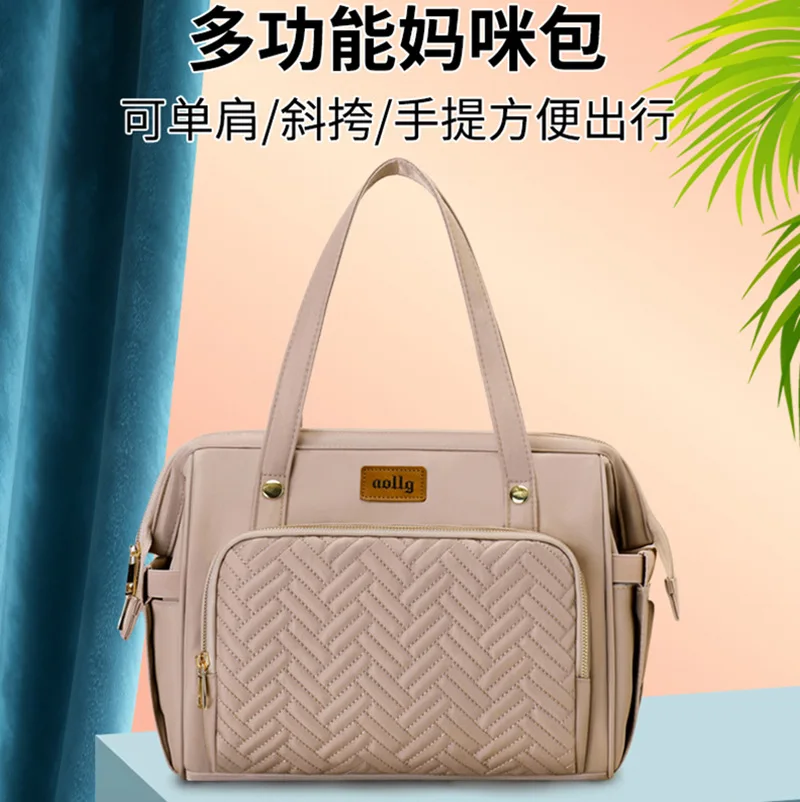 

Oxford Fabric Go out Cartoon Waterproof Tote Travel Women Handbag Shoulder Bag Large Capacity Multifunctional Fashion Mommy Bags