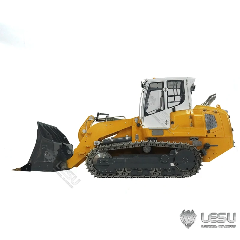 Loader 1/14 engineering machinery hydraulic model remote control toy LR636 standard metal crawler loader LESU