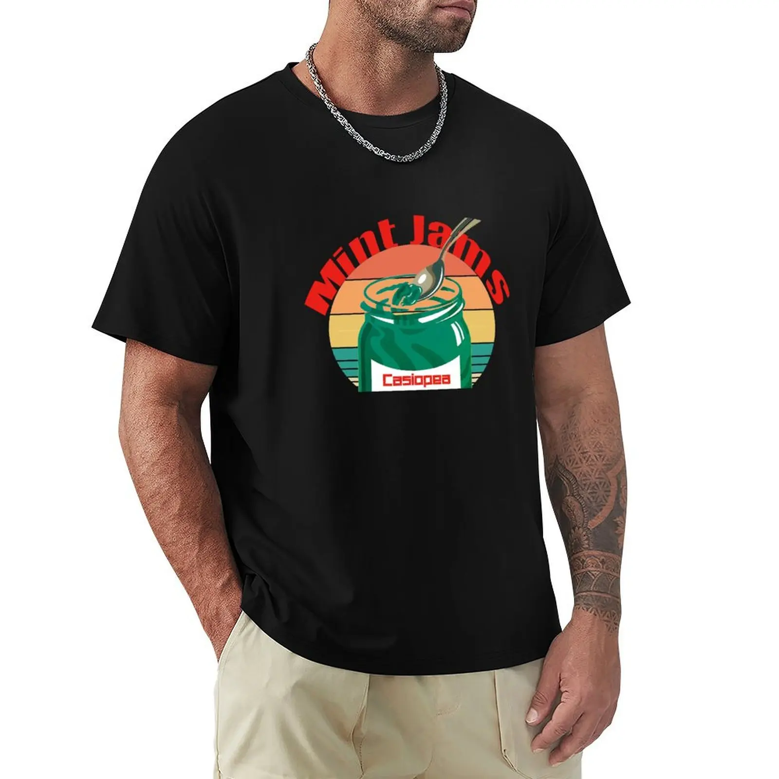 CASIOPEA - MINT JAMS (1982) - Camiseta casiopea informal de manga corta a la moda