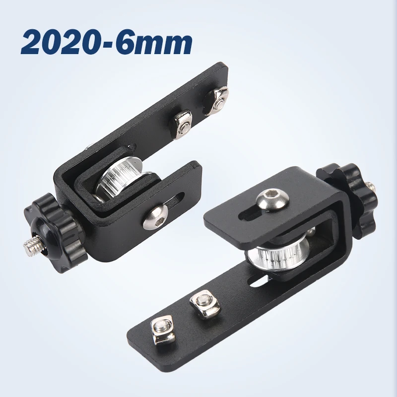 3D Printer Parts Y/X Axis Motor Mount Bracket And GT2 6mm 9mm with 2GT Tensioner For CR-10 Ender-3 DIY 3D Printer