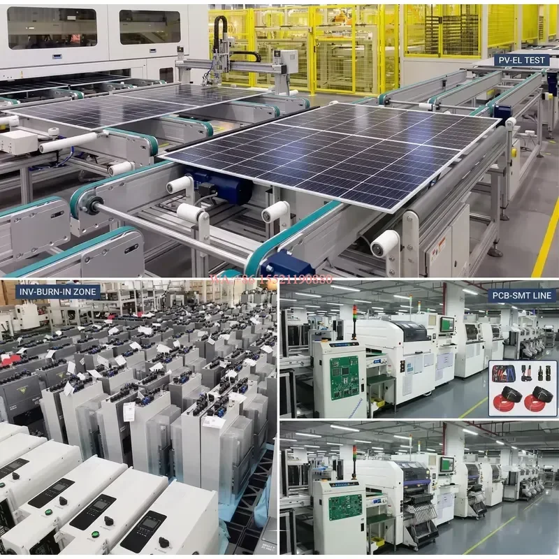 WMWMNU 3.54kW Home Solar Power Generation and Hybrid Energy Storage Set with 1kW to 20kW Power for Efficient Renewable Energy