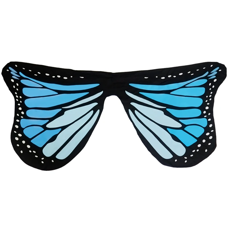 Двусторонний ангел-бабочка для взрослых по индивидуальному заказу, замечательная фея, потому что шелковые ремни с крыльями, мягкая ткань, реквизит для выступлений на сцене, костюмы