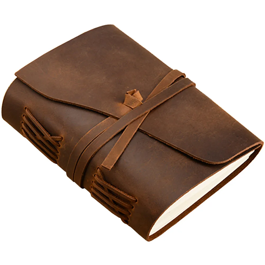 

1Pcs Vintage Notebook Handmade Business Notebook Portable Writing Diary Notepad High Grade Travel Notepad Office