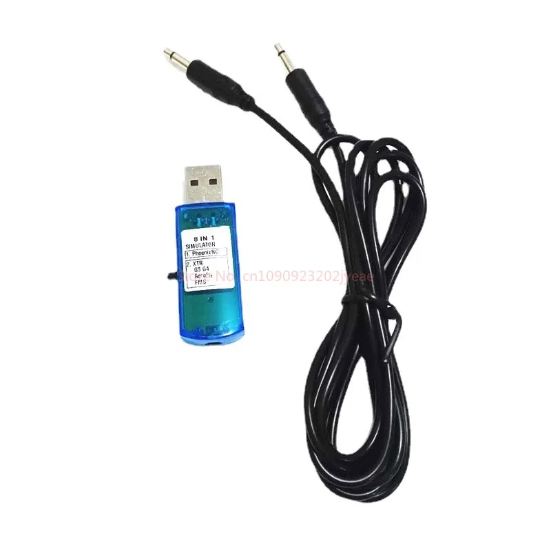 Eight In One Computer Simulator Phoenix 5.0 G4 Xtr Remote Control Novice Practicing Fixed Wing Quadcopter