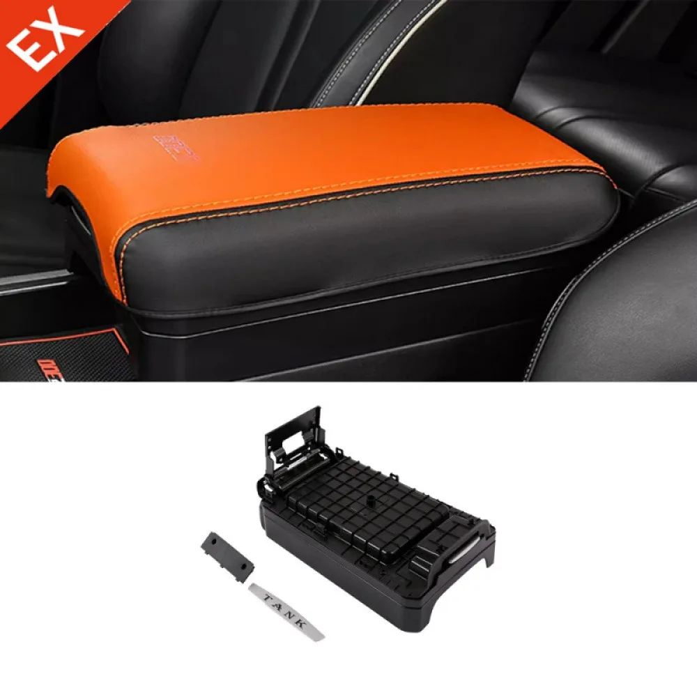 

Car Central Console Armrest Storage Box Assembly Increase Height Storage Box For GWM Tank 300 accessories Tank 300 2025