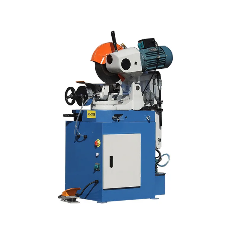 

Pipe Cutting Machine Stainless Steel 315 Pneumatic Metal Circular Saw 45 Degree Angle Cutting Machine