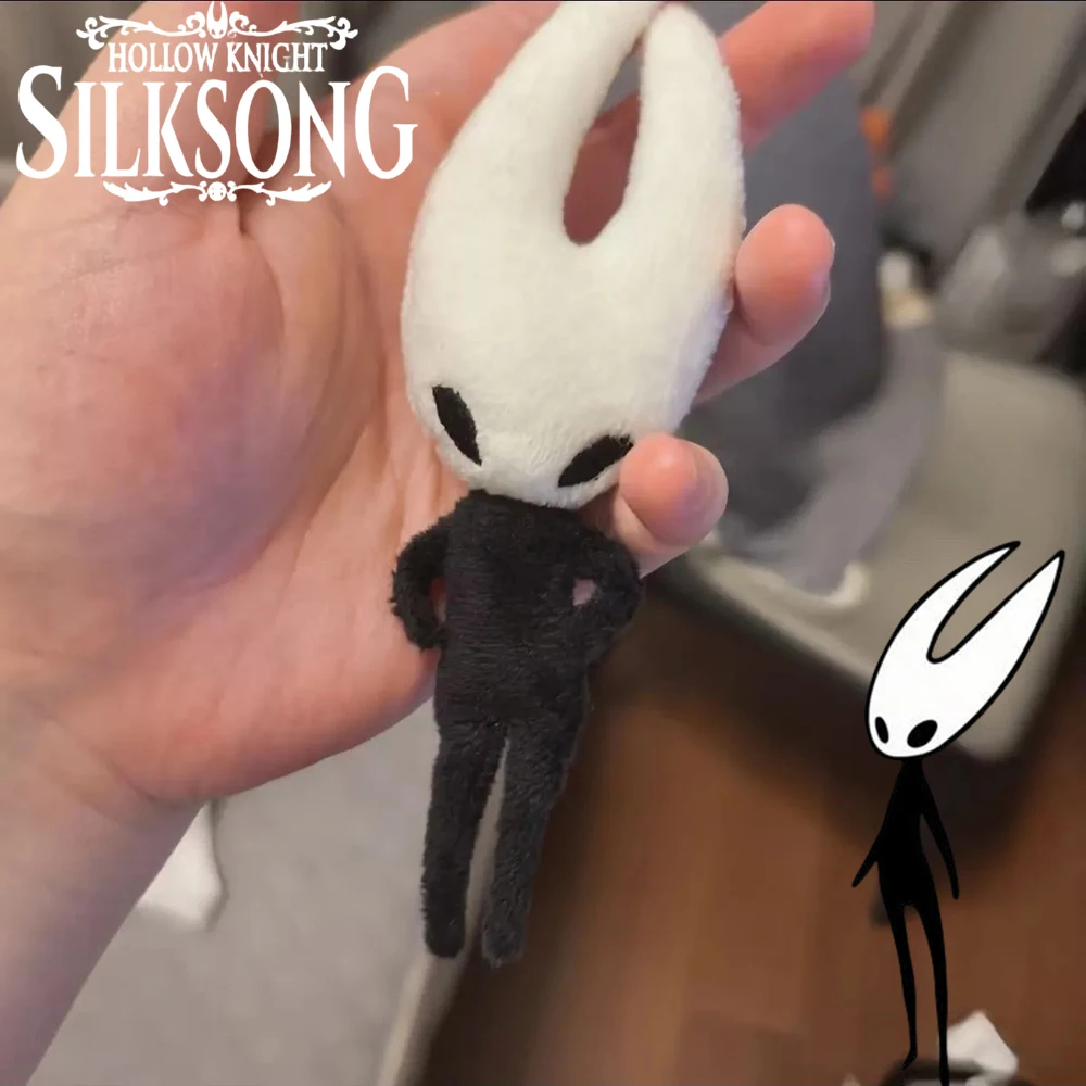

Игра Hollow Knight Silksong Hornet, брелок для косплея, милая плюшевая кукла, кулон, брелок для ключей, аксессуары для рюкзака, рождественский подарок