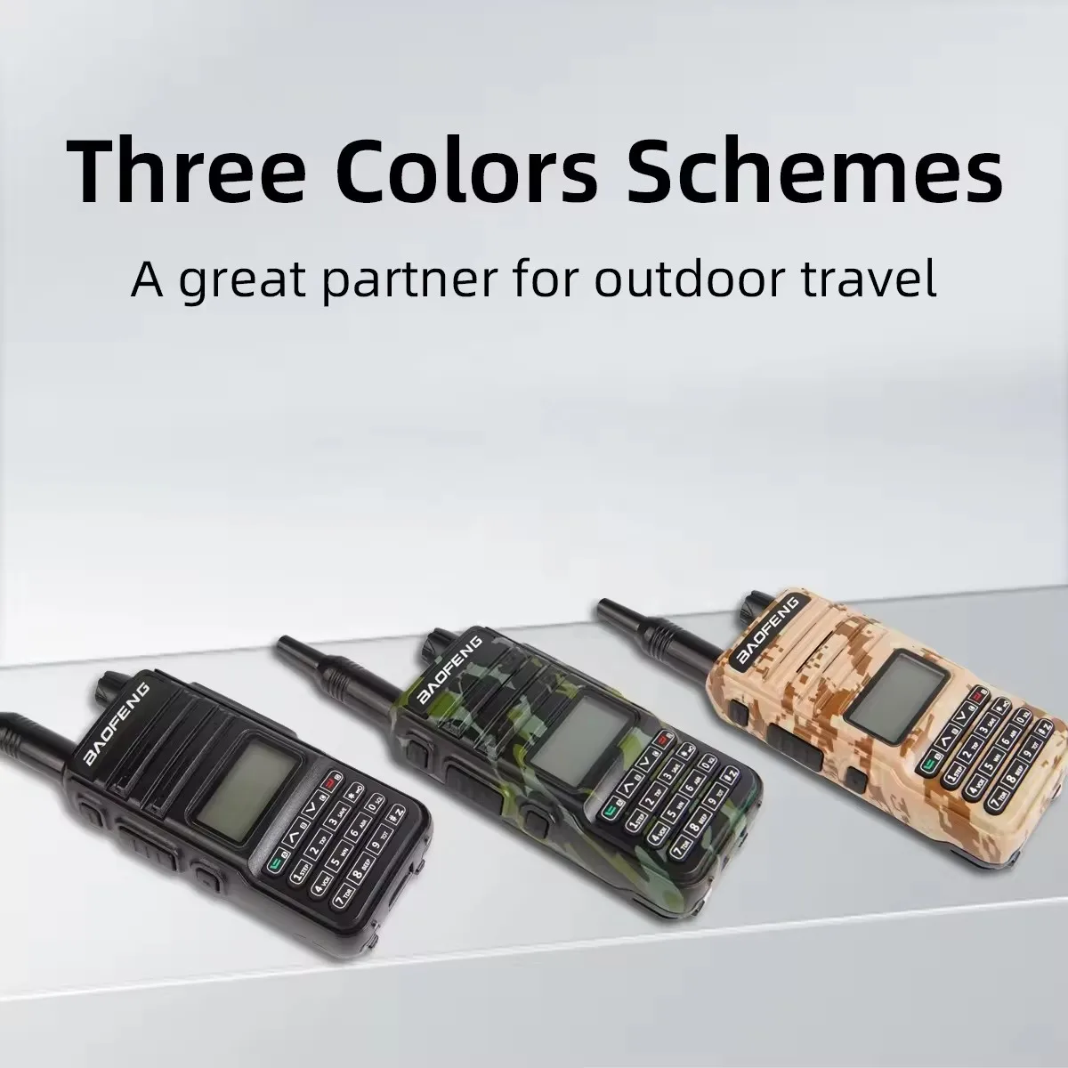 Baofeng RD-K5 Max Handheld Walkie Talkie Encryption Anti-interference Air Band 108-136 Mhz 5W 5-10KM Uhf Vhf Two Way Radio
