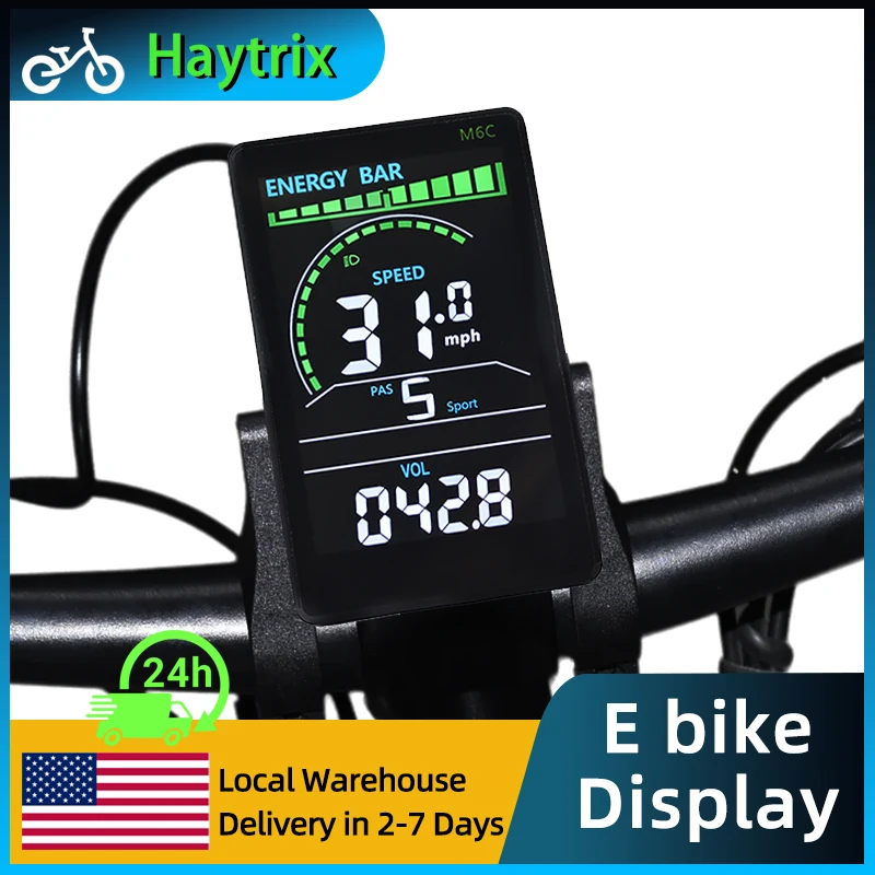 

[Haytrix-US] аксессуары для скутера, дисплей для скутера, детали для велосипеда, электрический скутер, велосипедный компьютер, электронный велосипед, ЖК-экран для Bi