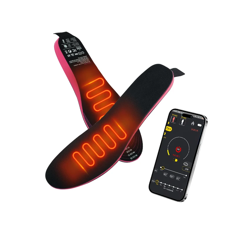 

Winter Heated Sports Insoles - 3000mAh USB Rechargeable, App Controlled
