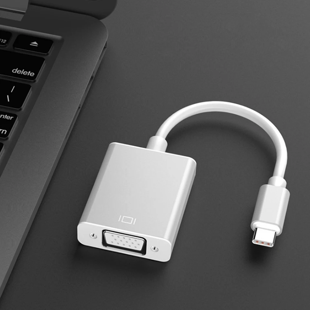 

USB-C to VGA Adapter USB 3.1 USB-C to VGA Adapter USB-C to Female VGA Adapter