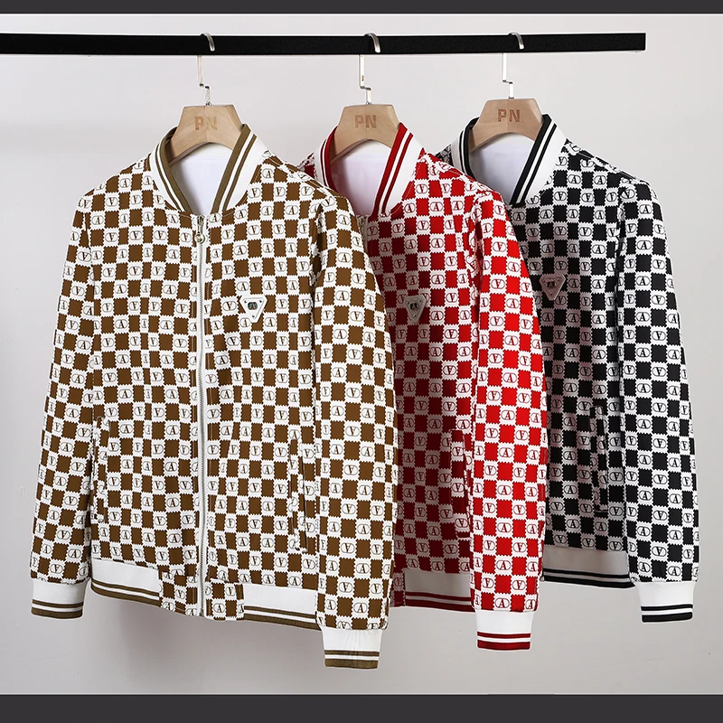 

High Quality New Spring and Autumn Tide Brand Style Men Filled with A Embroidered Coat Casual Youth Baseball Jackets