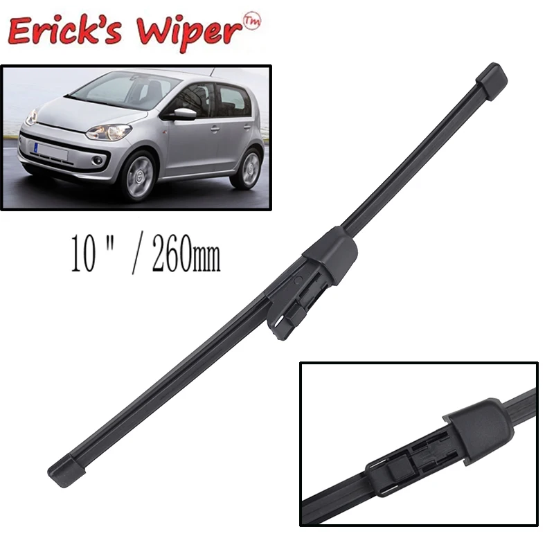 

Erick's Wiper 10" Rear Wiper Blade For VW Up! 2011 - 2020 Windshield Windscreen Clean Tailgate Window Car Rain Brush