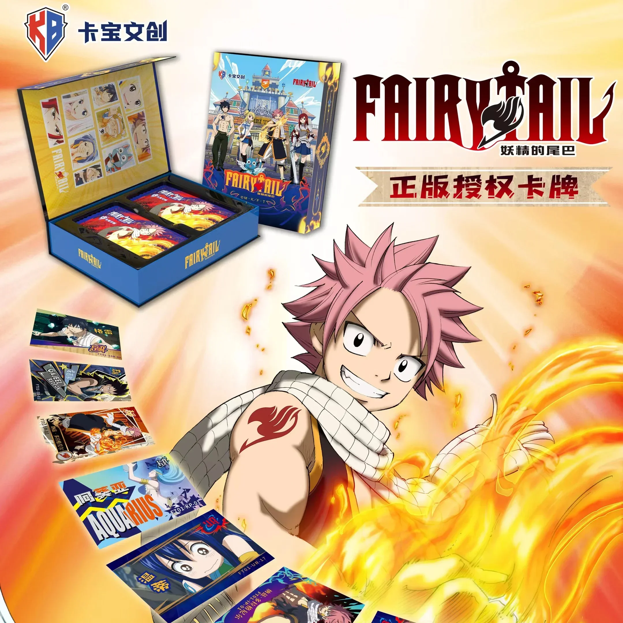 FAIRY TAIL Card Endless Adventure Magisters Guild Dragneel Laxus Dreyar Anime Peripheral Game Collection Card Toys Gifts