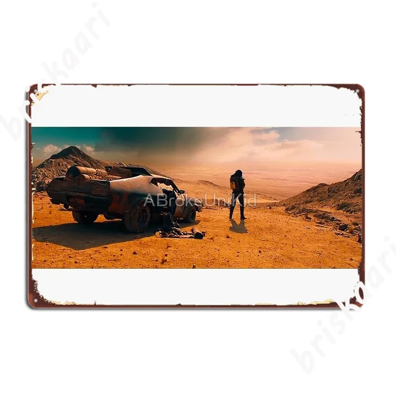 Opening From Mad Max Fury Road Metal Sign Retro Club Home Plaques Pub Garage Tin Sign Poster