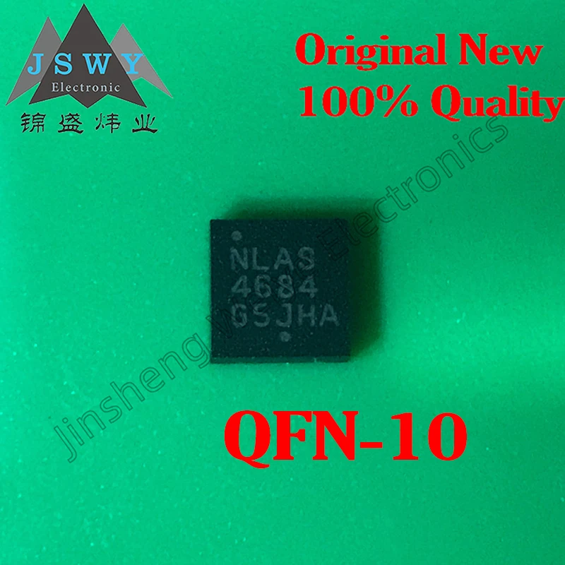 

(10/50 pieces) NLAS4684MNR2G NLAS4684 DFN-10 analog switch chip multiplexer spot original delivery fast