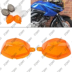 2Pcs Motorcycle Turn Signal Light Lens Indicator Lamp Cover For SUZUKI GSX DL 650 1250 600 1200 SV1000 DRZ 400 V-Strom