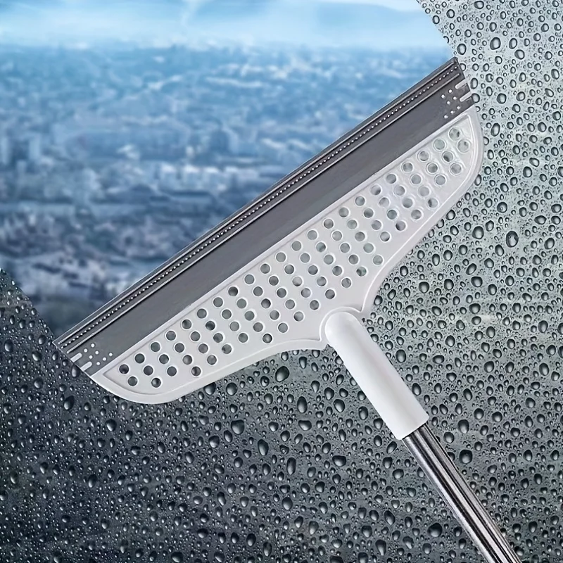 Schnell trocknender magischer Besen, multifunktionaler Boden- und Fensterabzieher für Wasserstaub und Tierhaarentfernung, Wasserfegen, magische Kehrmaschine