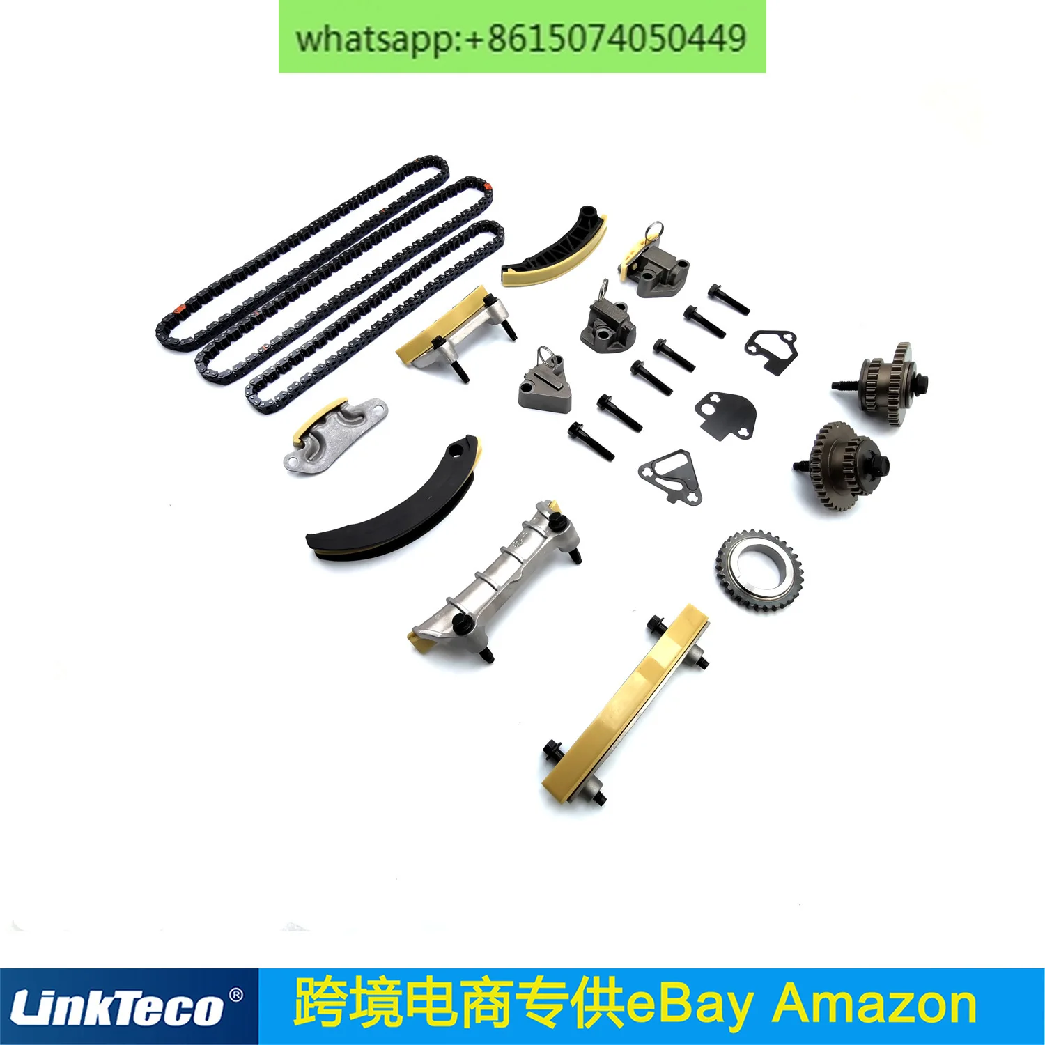 The timing chain kit is suitable for 07-15 3.6 3.0L