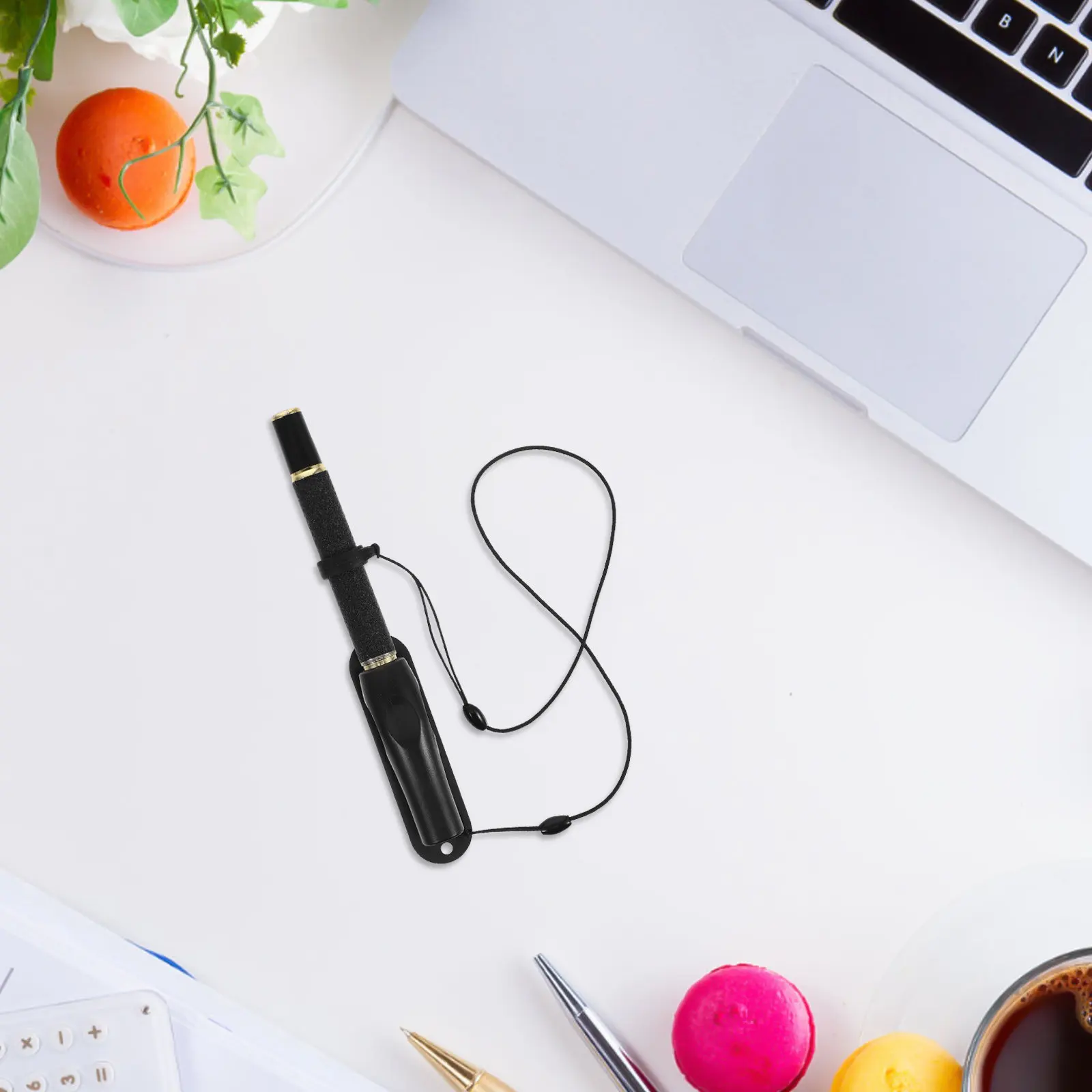 

2Pcs Retractable Elastic Pen Tether Lanyard for Teachers Students Professionals Construction Workers Pen Keeper Stylus Holder