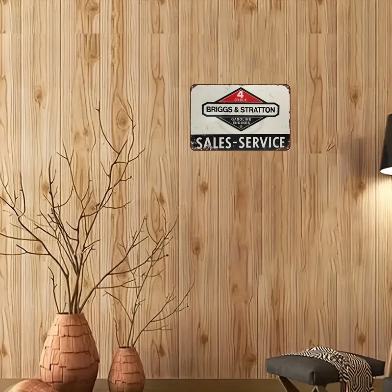 1-Piece Metal Tin Sign, 
