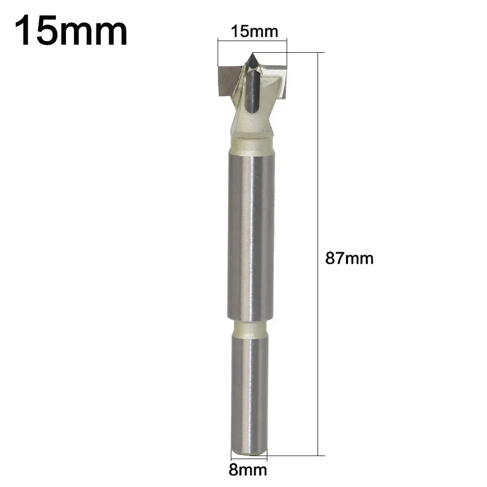 1PC 15mm-32mm Forstner Tips Drill Bits Woodworking Tools Hole Saw Cutter Hinge Boring Round Shank Tungsten Carbide Cutter