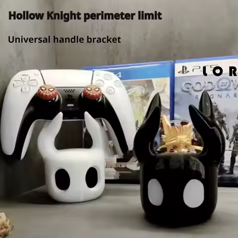Universal Game Controller Stand, Compatible with PS4/PS5/Switch, Hollow Knight Theme, Cool Desktop Display