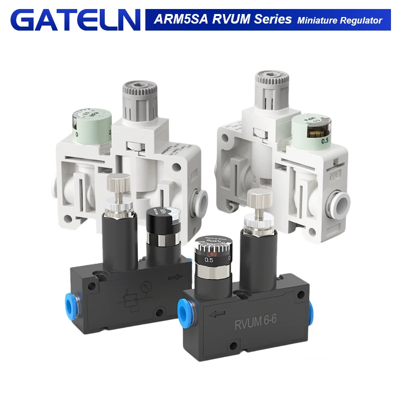 

Модульный миниатюрный регулирующий клапан давления RVUM6-6 RVUM4-4, редукционный клапан ARM5SA-06-A ARM5SA-07-A ARM5SA-08-A