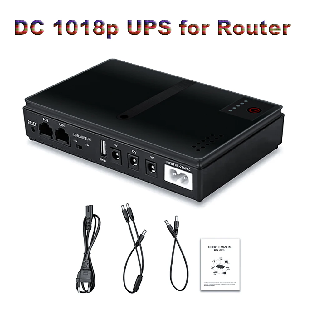 

Маршрутизатор DC1018P, 5 В, 9 В, 12 В
