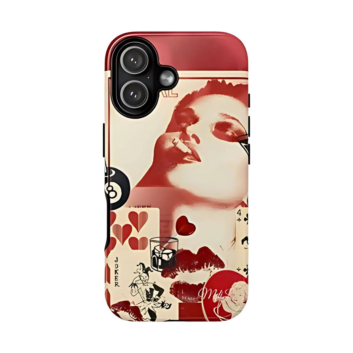 Retro Lady Portrait Phone Case for Samsung Galaxy S20 S23 S24 S25 S26 FE Plus Ultra Edge 4G 5G Luxury Double-layer Back Cover